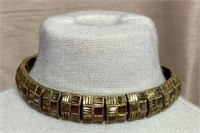 Large 14k gold bracelet