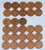 (18) 1909-VDB, (10) 1909 Wheat Cents
