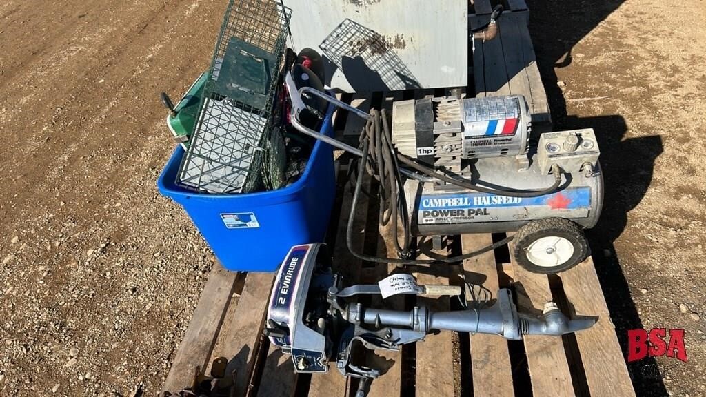 P/O Evinrude 2 HP Motor -not running,