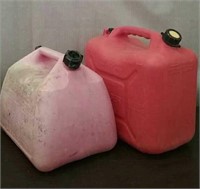 2 5 Gallon Gas Cans With Nozzles