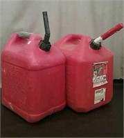 2 5 Gallon Gas Cans With Nozzles