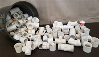 Large Lot of PVC Couplers & Fittings. Various