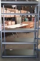 5 Tier Metal Storage Shelf, Approx. 47