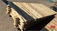 5 Wood Panel Interlocking Fencing 5'x10'