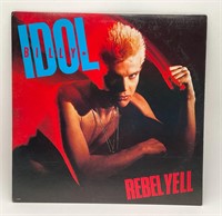 Billy Idol "Rebel Yell" Pop Rock LP Record Alubm