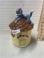 1981 Enesco Tom & Jerry Cookie Jar