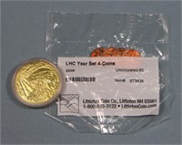 2009 LHC Penny Unc. 4-Coin Set