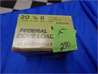 20 Ga  2 3/4  8 Shot Full