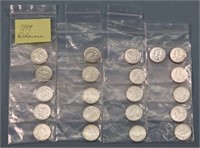 1999-D Delaware State Quarter Plus 20 Other States