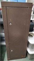 Brown Metal Gun Cabinet