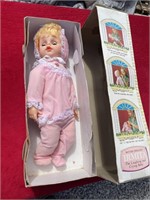 Battery operated, laughing, crying baby doll