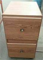 2 Drawer File Cabinet On Wheels,