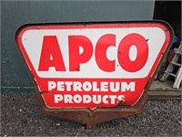 APCO Petroleum Products pole sign