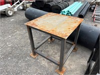 30"x30"x30" Steel Shop Table