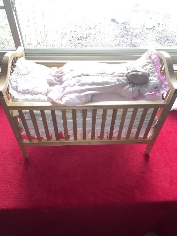 Sweet dream baby and crib