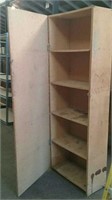 Press Board Garage Cabinet, Approx. 24"×12"×72"