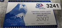 2007-S US MINT PROOF STATE SET