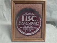 Wood Black Cherry Sign