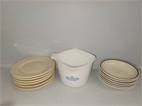 Stoneware serving bowls
