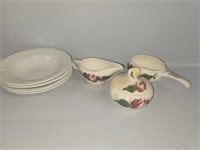 Serving bowls and sugar dispenser and more