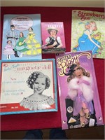 Shirley Temple magnetic doll, Miss Piggy paper,