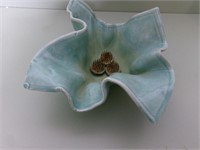 Handmade ceramic Stoneware Candle Holder