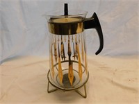 Vintage Pyrex coffee pot.