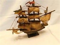 Model ship, "Royal" 12.5" T x 14" L.