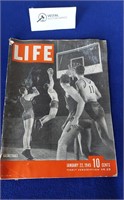 Life Magazine January 22, 1945 Basketball Edition