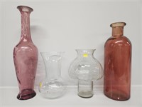 Glass Vases(4)