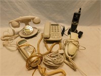 Lot of vintage phones