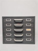 Neumade 5 Drawer Metal Filing Cabinet