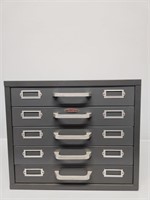 Neumade 5 Drawer Metal Filing Cabinet