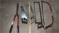 Hand Saws(4) Loppers