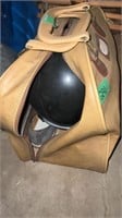 Bowling Ball in bag shoes