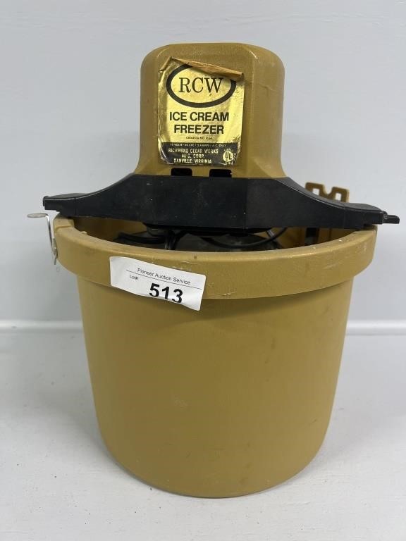 RCW Ice Cream Freezer