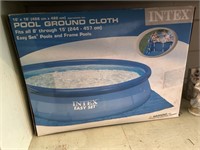 Pool ground cloth