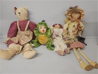 Cloth dolls and more