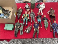 Large amount of G.I., Joe, figurines,