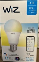Wiz 6400 whites smart light bulbs Qty 3