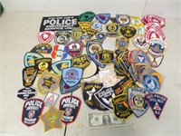Massive Lot of Assorted Police Patches