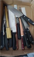 Box of Kitchen Knives