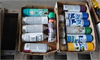 (2) Boxes of Spray Paints