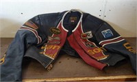 Vintage Vanson Leather Jacket Size 42