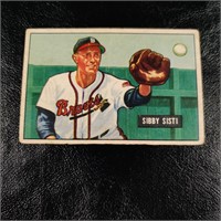 Vintage Sibby Sisti Baseball Picture Card
