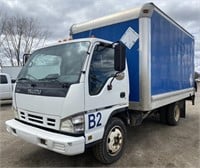 (EX) 2007 Isuzu NQR Box Truck