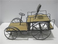 11"x 21"x 14"Antique Doll Car Observed Wear Works