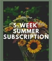 5 week flower subscription