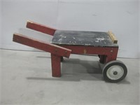 19.5"x 44"x 20" Wood Push Cart