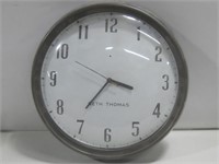 13.5" Vtg Seth Thomas Wall Clock Untested See Info
